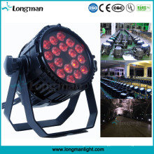 Outdoor 18PCS 10W RGBW DMX IP65 LED Garden Lighting